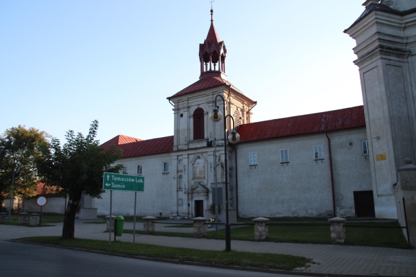 Wieża klasztoru o. o. dominikanów przy ulicy Tomaszowskiej w Krasnobrodzie (1. poł. XVIII w.)