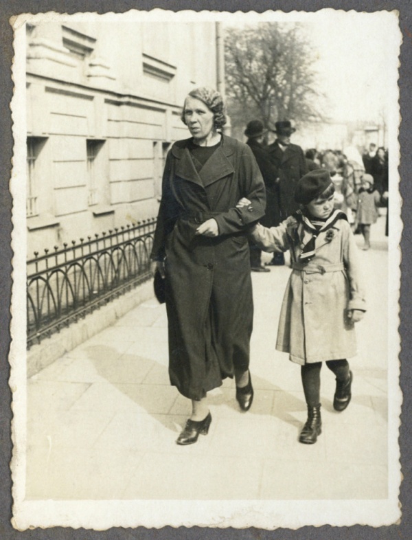 Konstancja Kłębukowska z córką Haliną