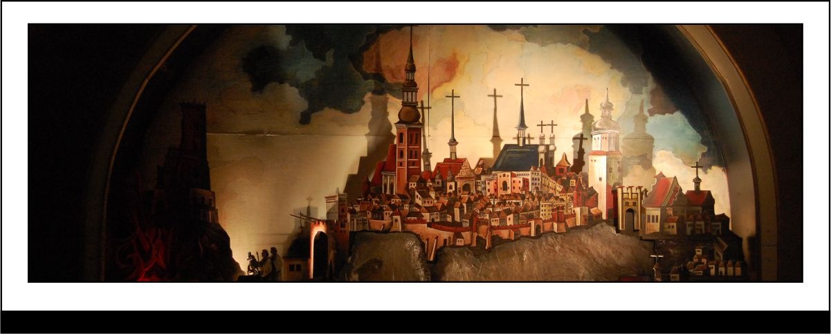 "Teatrzyk" pożar miasta 1719 r.
