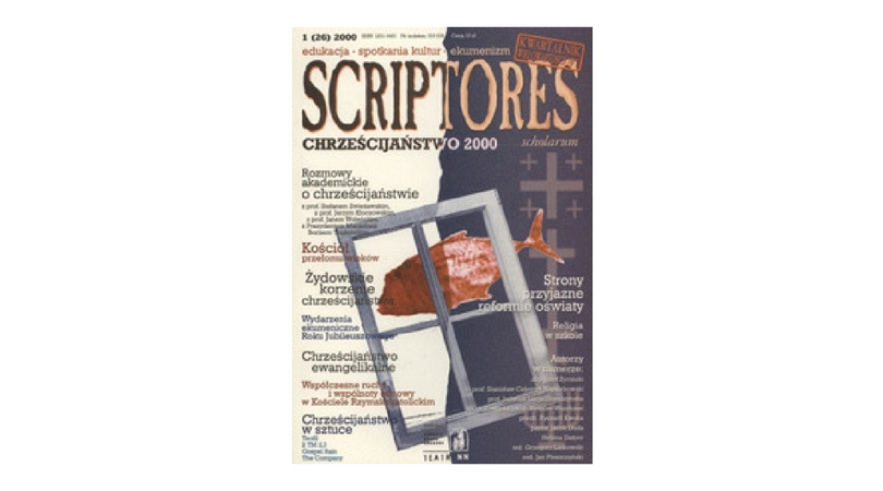 "Scriptores Scholarum : kwartalnik wielowartościowy" 26