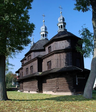  Dawna cerkiew greckokatolicka, obecnie kościół rzymskokatolicki w Chłopiatynie, fot. H. Bielamowicz, 2011, źródło: https://commons.wikimedia.org, fot. na licencji CC BY-SA
