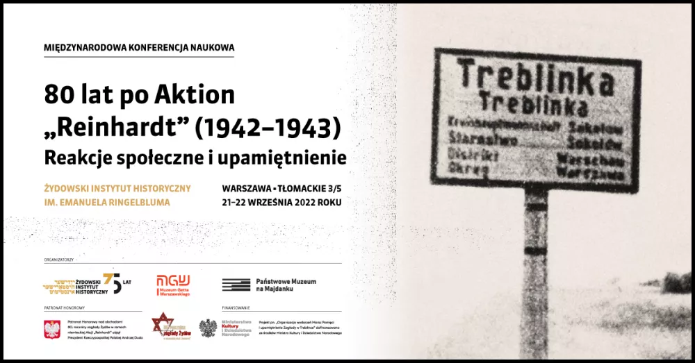 Prezentacja działań Ośrodka „Brama Grodzka – Teatr NN” na konferencji „80 lat po Aktion »Reinhard«”