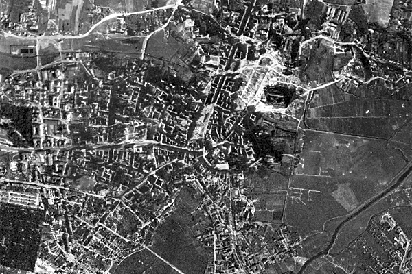 Ortofotomapa Lublina 1944