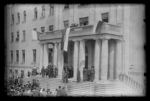 Uroczystość otwarcia Jesziwy (24 czerwca 1930).
