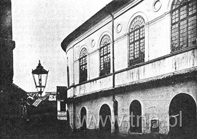 elewacja zachodnia Synagogi Maharszala